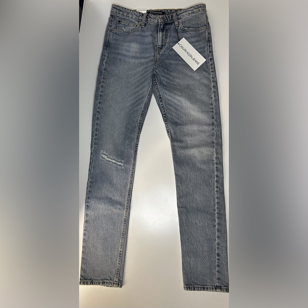 Calvin Klein Women's Mid-Rise Slim Jeans